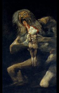 Francisco Goya’s Saturn Devouring His Son