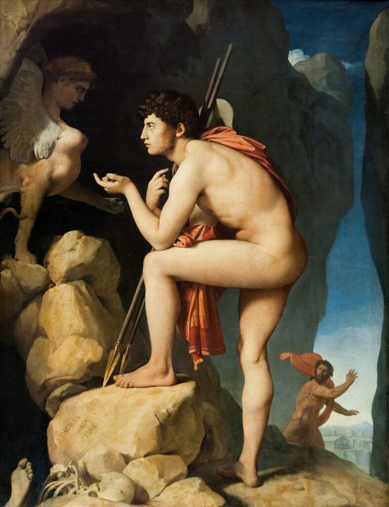 136 oidipus ve sfenks oedipus and the sphinx ingres e1573076916332