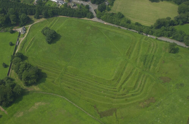 Ardoch fort HES DP 001483