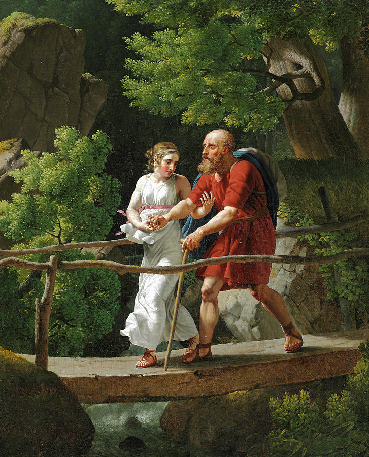 oedipus and antigone christoffer wilhelm eckersberg